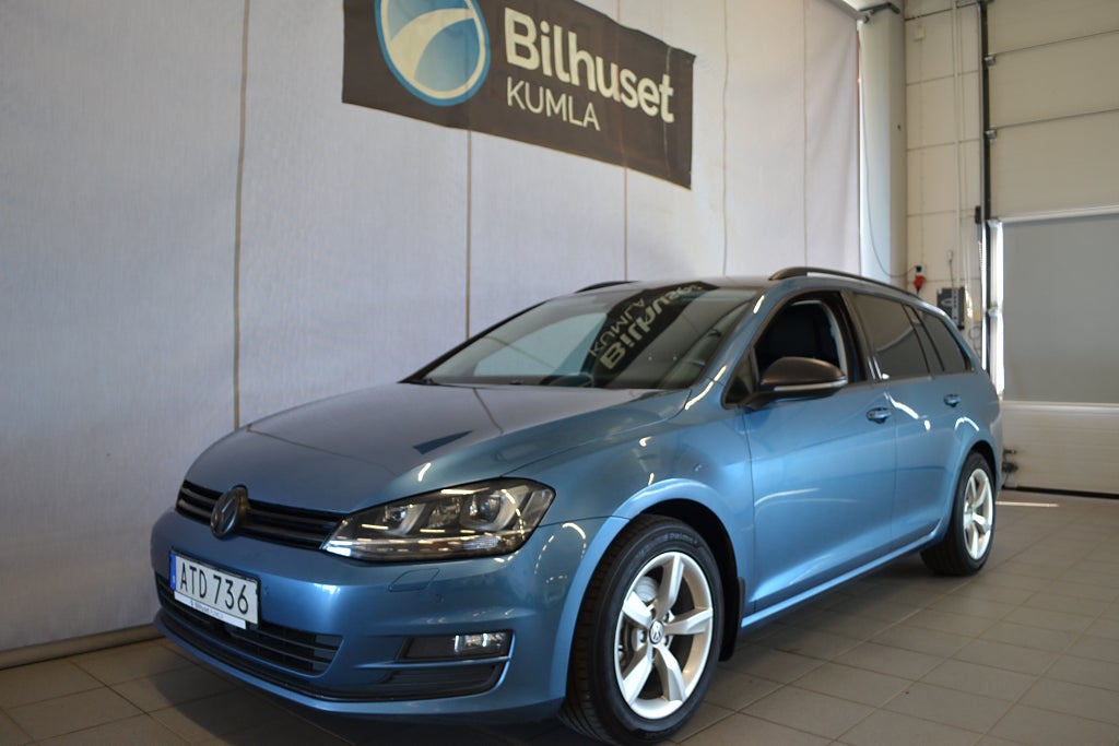 Volkswagen Golf 2,0TDi 150hk 4M Manuell Drag Navi Värmare