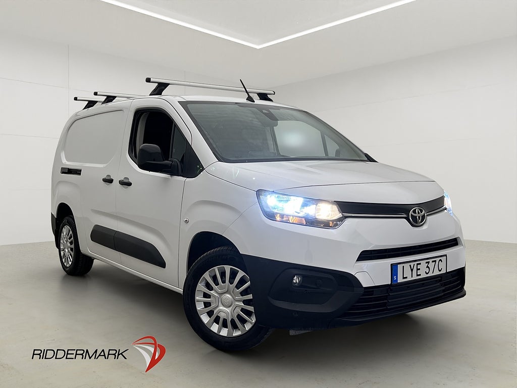 Toyota proace-city L2 Värm Drag 2xDörrar Kamera CARPLAY Moms