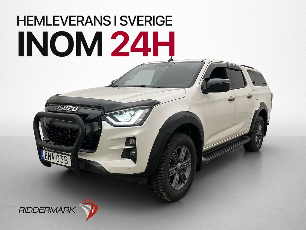 Isuzu D-Max XRX 1.9 CNG 4WD Värm Drag Diff Kåpa Skinn Moms