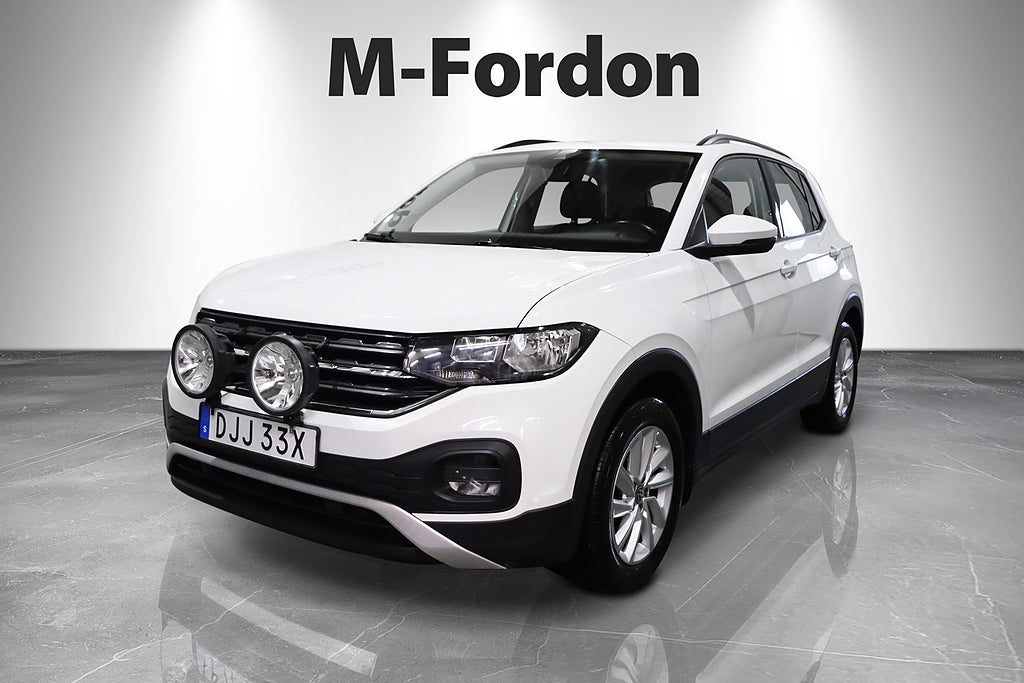 Volkswagen T-CROSS 1,0 TSI OPF 95hk/MoK/Kamremsbytt/Rampljus