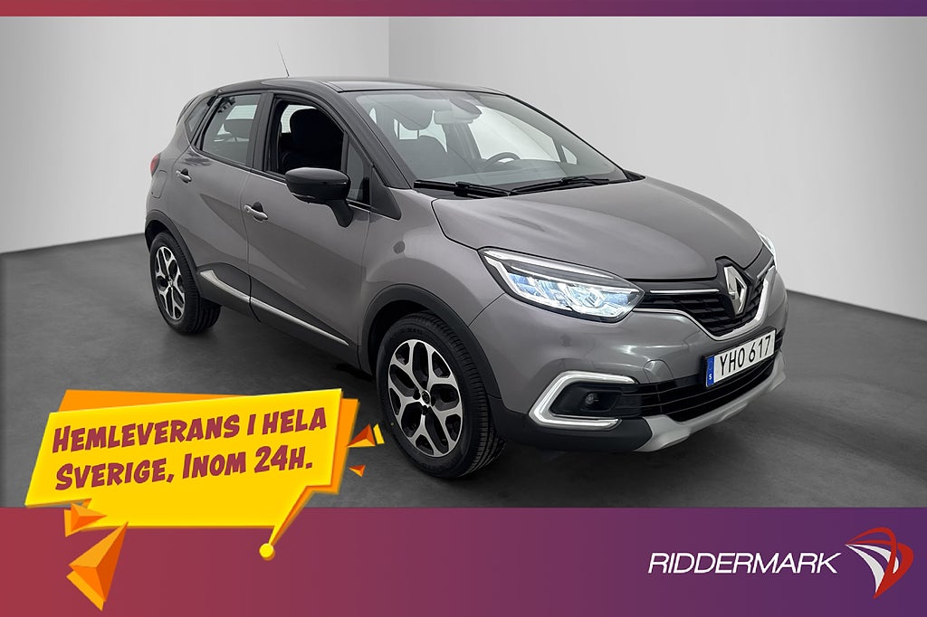 Renault Captur 0.9 TCe 90hk Intens Kamera Navi Farthållare