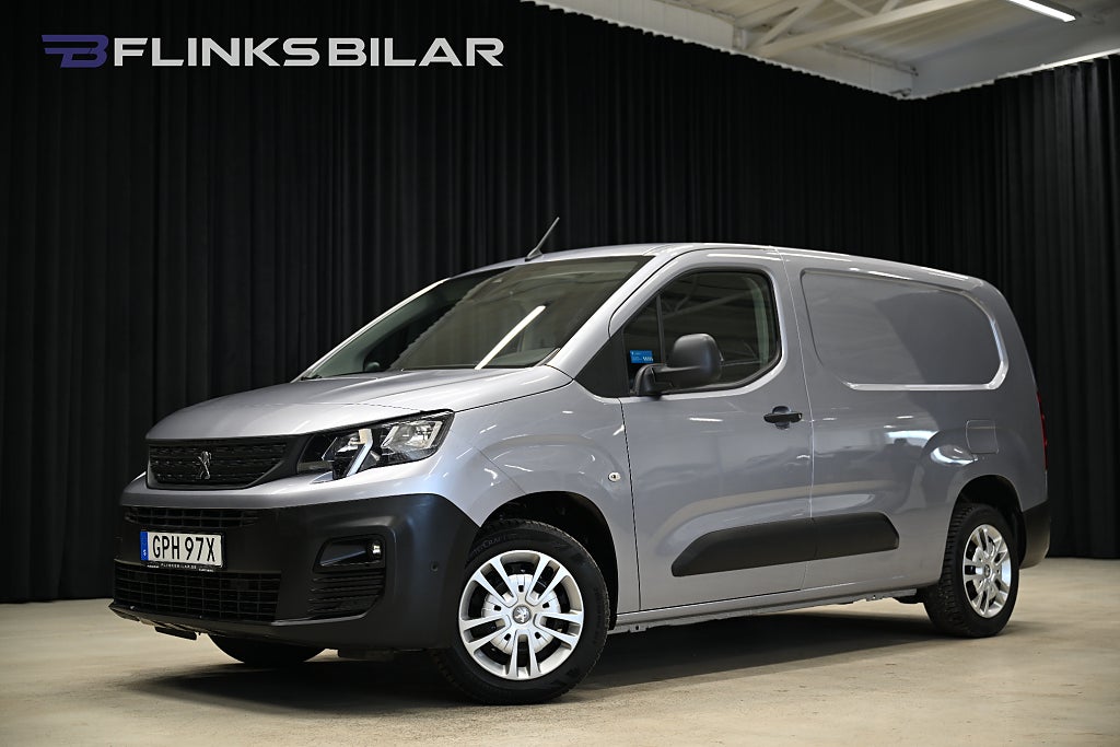 Peugeot Partner 130HK L2 Automat|Drag|Värmare|PDC|EnÄgare|Leasbar