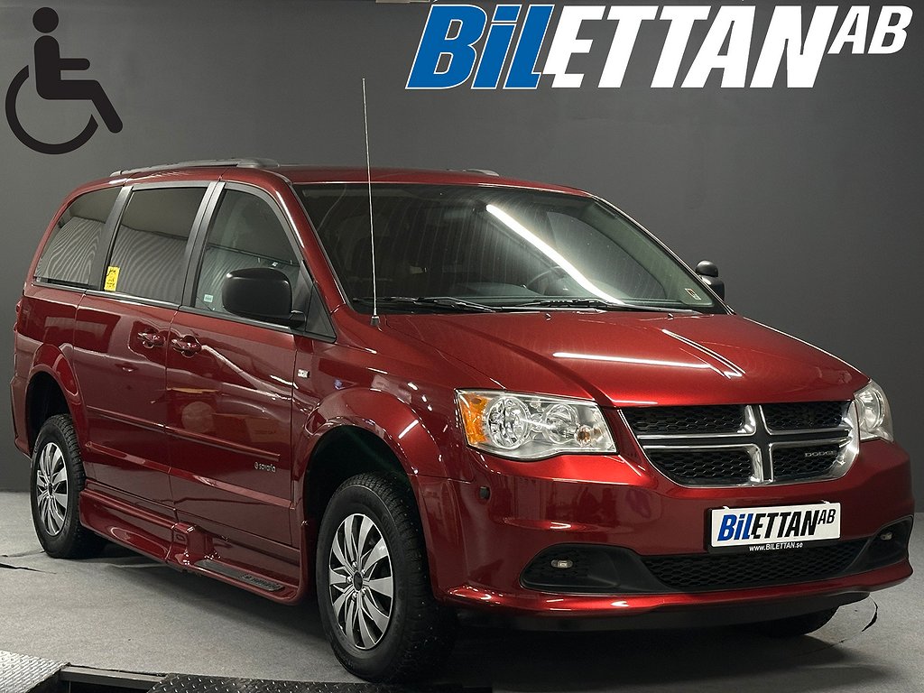 Dodge Grand Caravan 3.6 V6 Flex Fuel|Handikappanpassad|Ramp