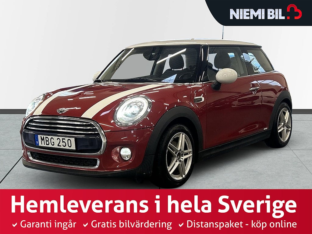 MINI Cooper 3-dörrars/S&V/P-sens/Farthållare