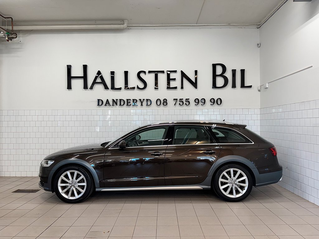 Audi A6 Allroad 3.0 TDI Q Aut Drag Värmare Bose Navi Svensksåld