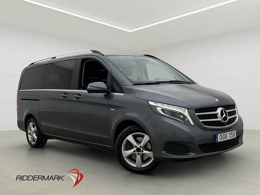 Mercedes-Benz V 250 d Avantgarde Lång Drag 360° Värm Skinn