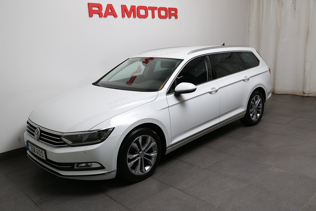 Volkswagen Passat 2,0 TDI 190hk DSG Executive Sportscombi Värmare Drag 2019