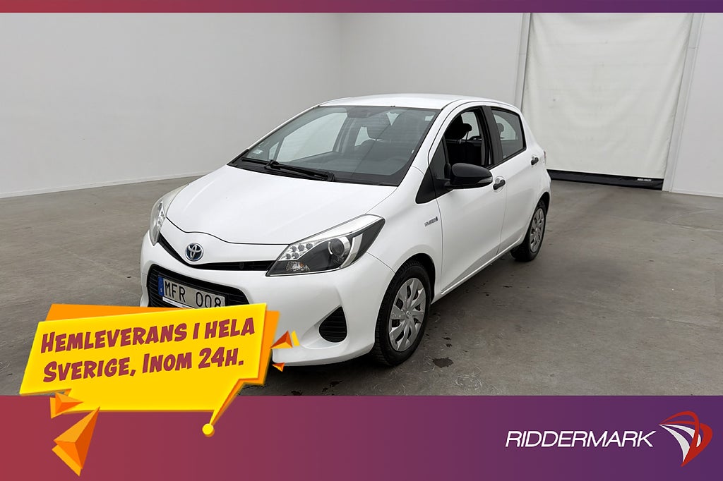 Toyota Yaris Hybrid e-CVT 101hk M-Värm P-Sensorer 0,35L/Mil