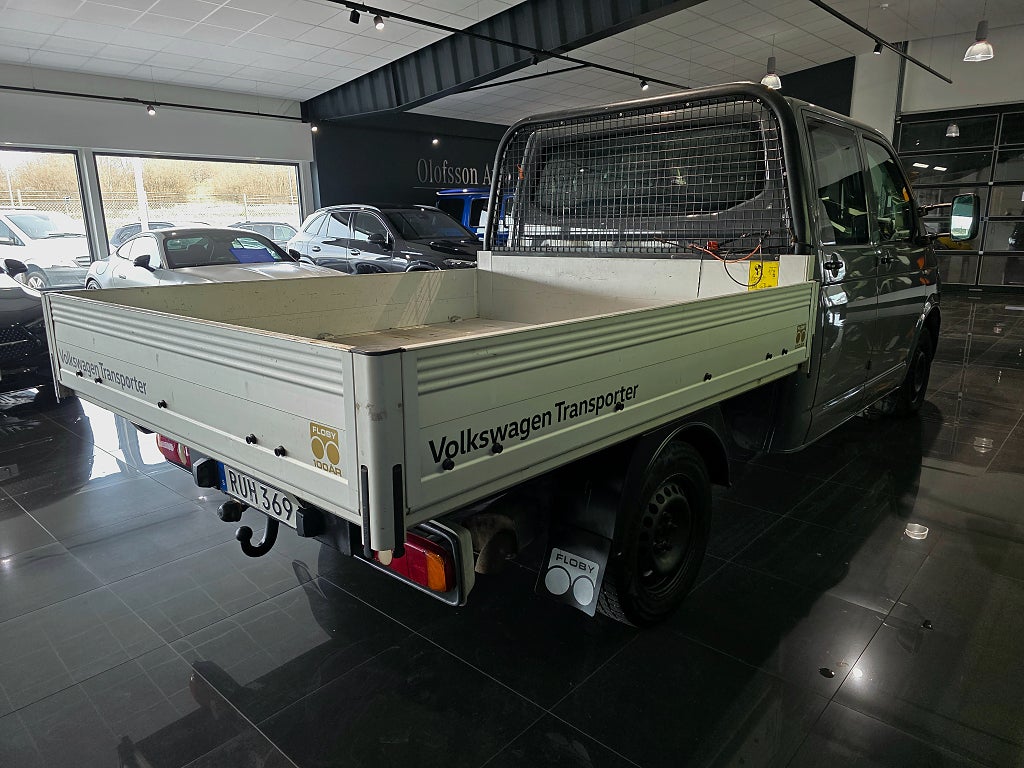 Volkswagen Transporter Chassi Dubbelhytt 6-sits 2.0 TDI Flak - bild 9