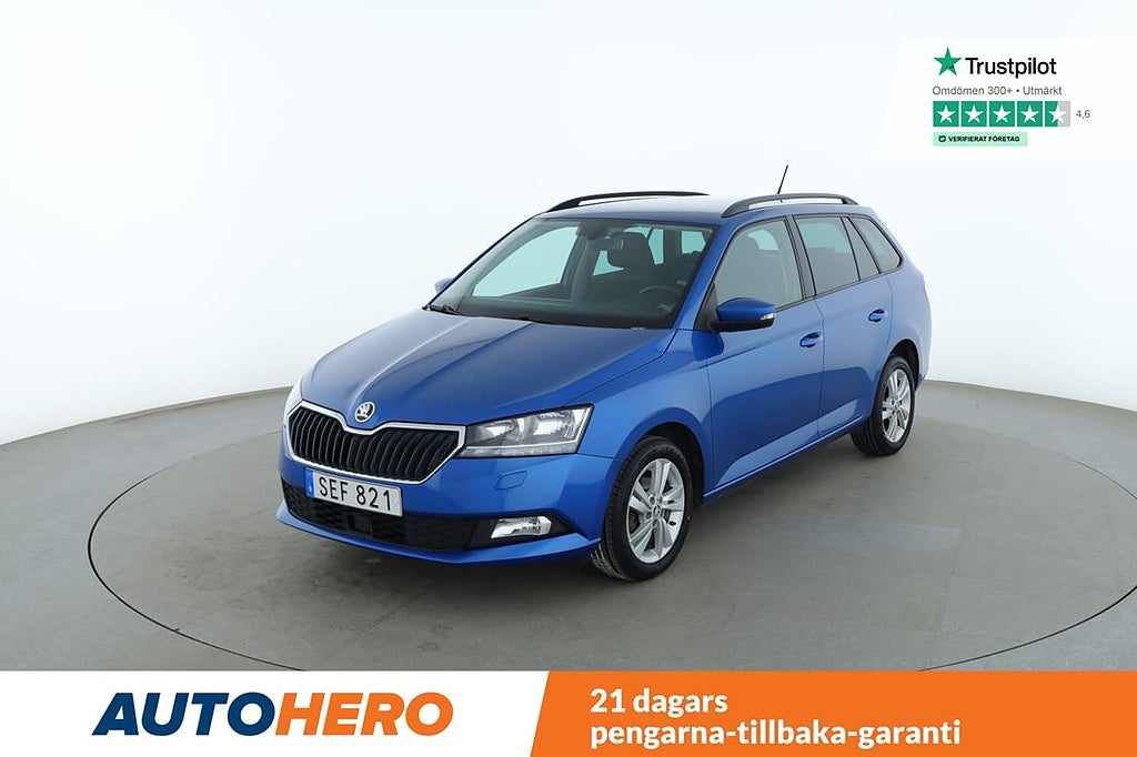 Skoda Fabia Kombi 1.0 TSI Style / CarPlay, Dragkrok
