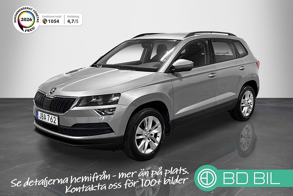 Skoda Karoq 1.0 TSI DSG Backkamera Dragkrok Apple carplay