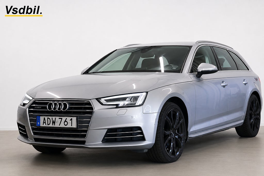 Audi A4 2.0 TDI QUATTRO AUT/PADDLAR COCKPIT KAMERA PROLINE UTR!