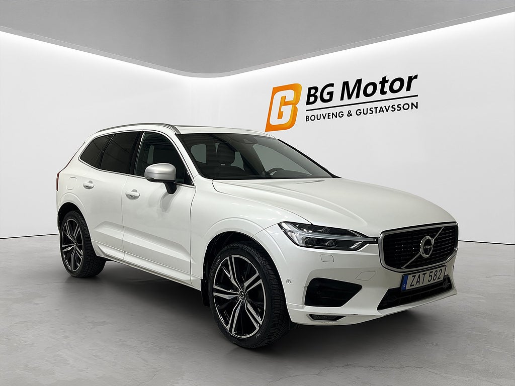 Volvo XC60 D5 235HK AWD R-Design Aut Värmare/Pano/360/Pano/B&W