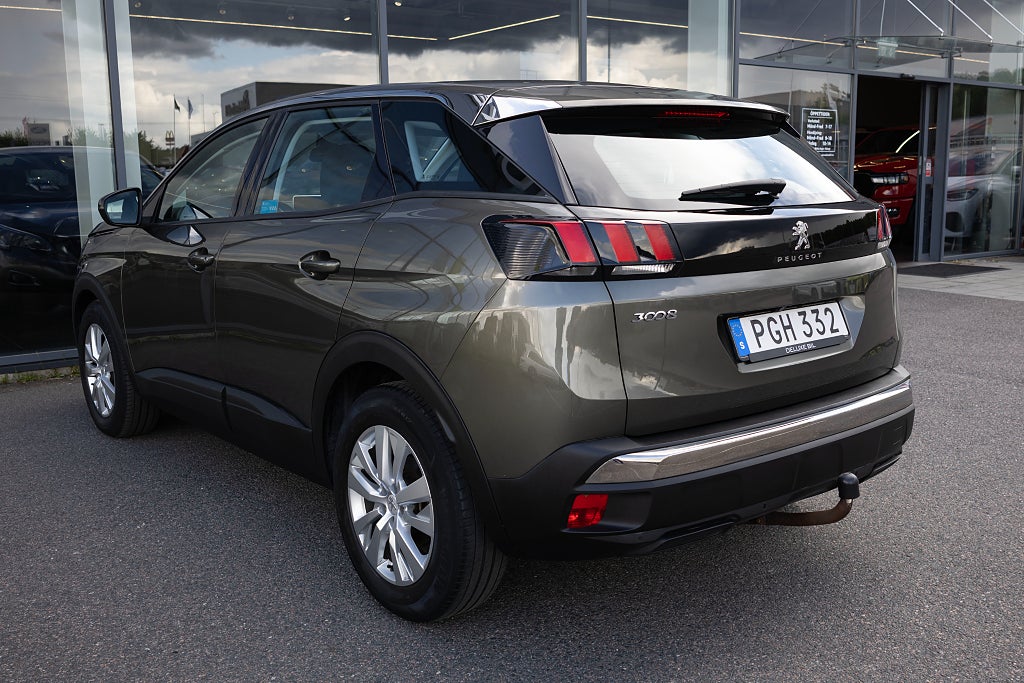 Peugeot 3008 1.6 BlueHDi 120 hk 3.426 mil Dragkrok B-kamera Värmare