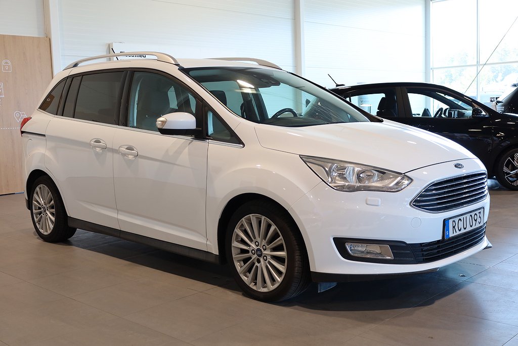 Ford Grand C-Max 2,0 TDCi 150hk Titanium Aut 7-sits Pdc 2018