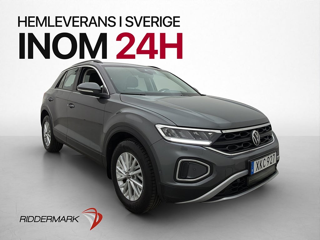 Volkswagen T-Roc 1.0 TSI 110hk Base Kamera Rattvärme CarPlay