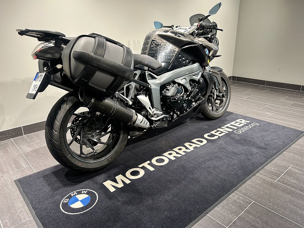 BMW K1300R Slipon/Sidoväskor/Kolfiber BellyPan/4168 mil