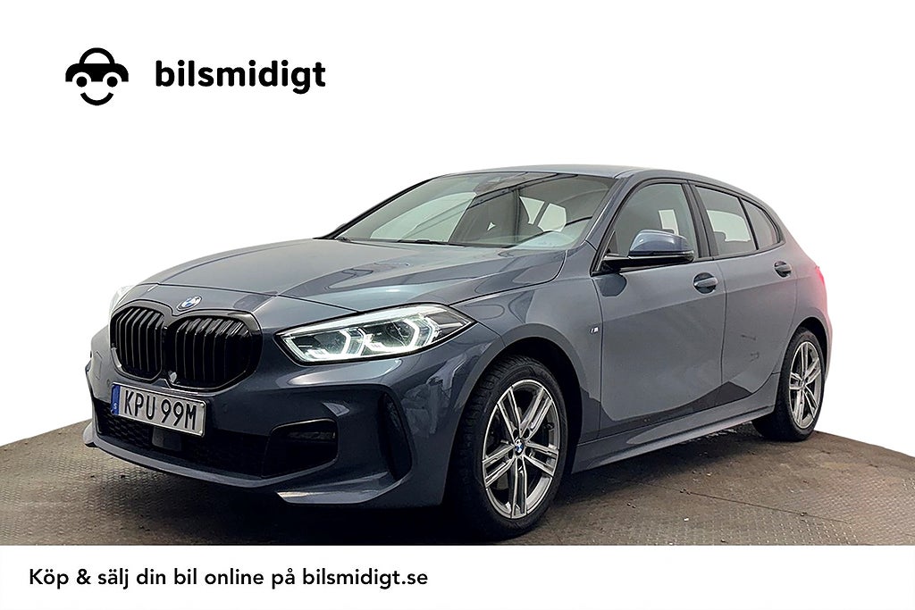 BMW 118I Aut M Sport Ljuspkt Delläder P-Sens 140hk