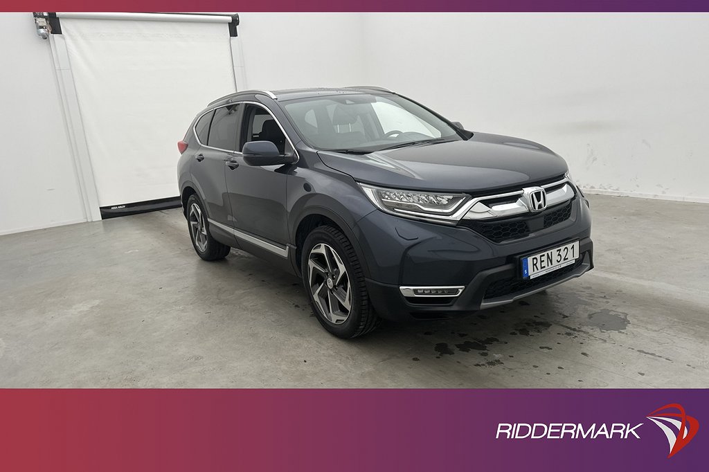 Honda CR-V 1.5 AWD 193hk Executive Värmare Pano Kamera Skinn