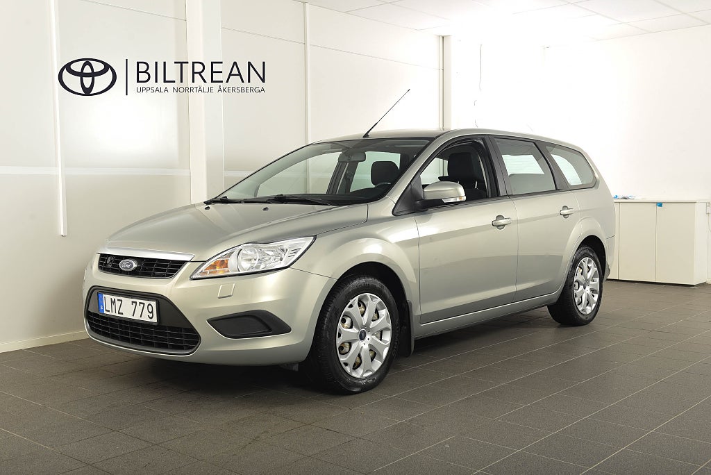 Ford Focus 1,8 Flexifuel Motorvärmare Nybesiktigad Vinterhjul