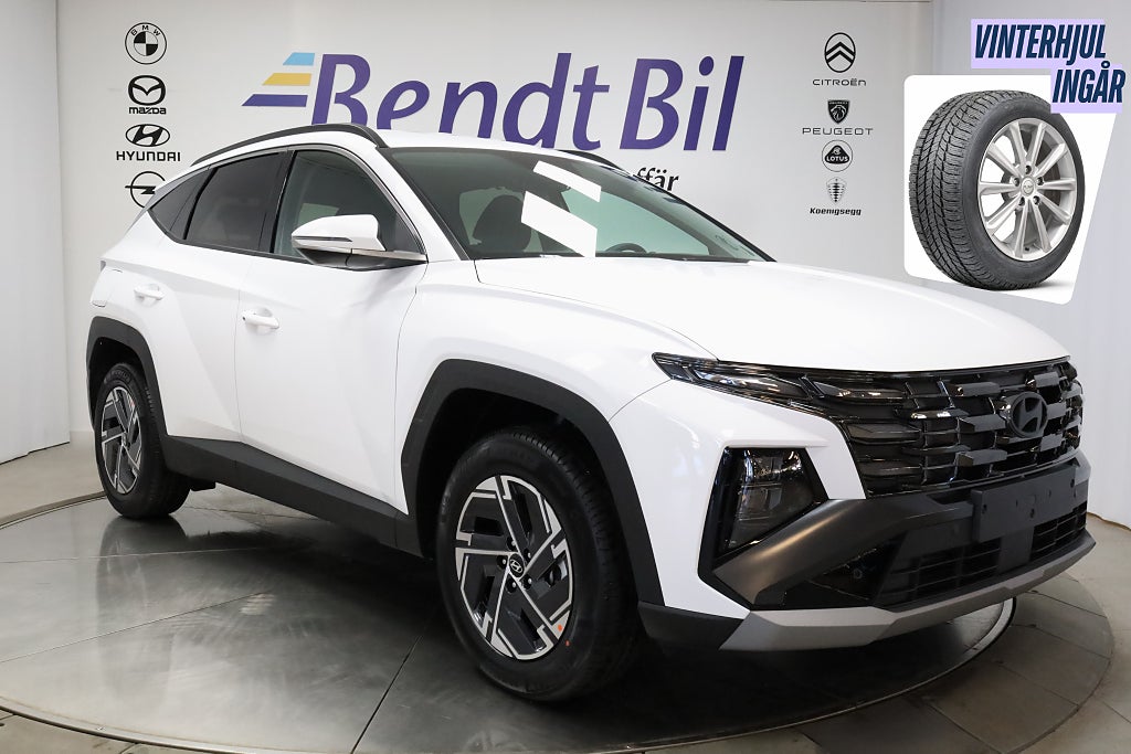 Hyundai Tucson PHEV 4WD Essential | Vinterhjul ingår | Adaptiv farth. 