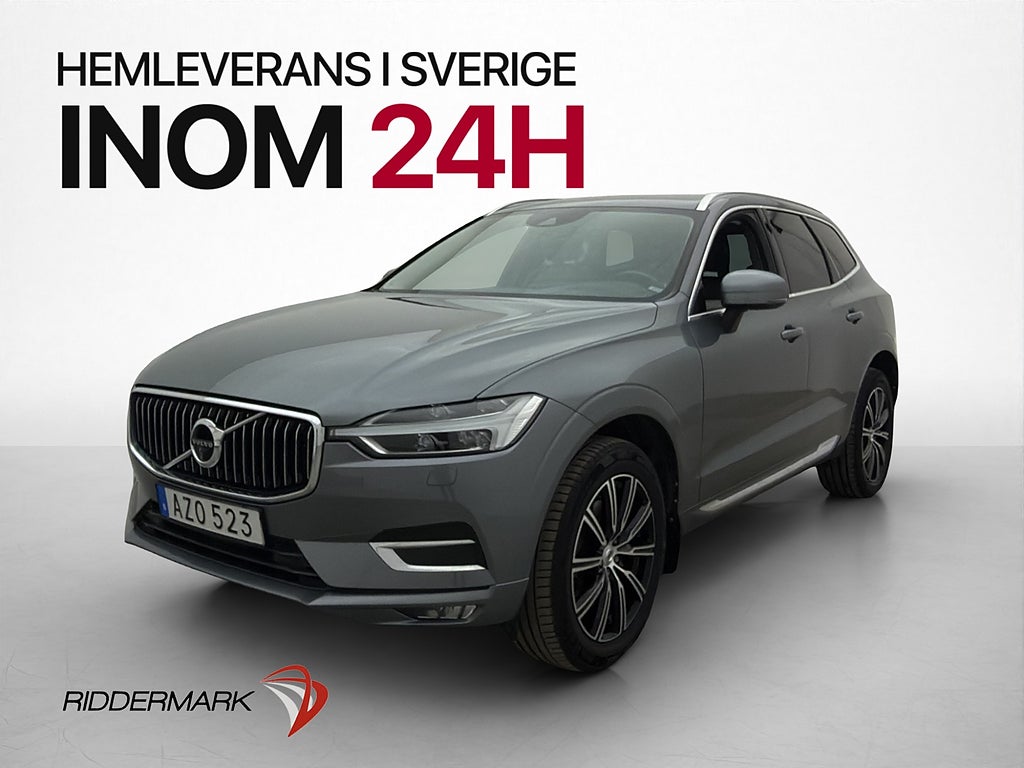 Volvo XC60 T5 AWD Inscription VOC 360° Skinn Dragkrok