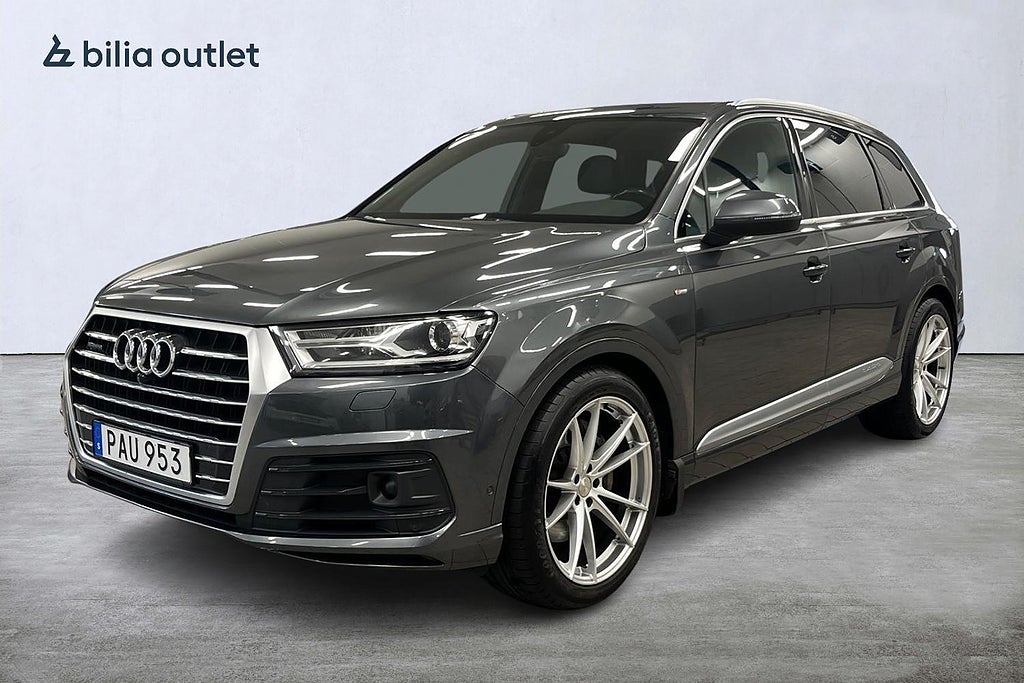Audi Q7 3.0 TDI V6 quattro S line 272hk Luftfjädri Dragk Kamera