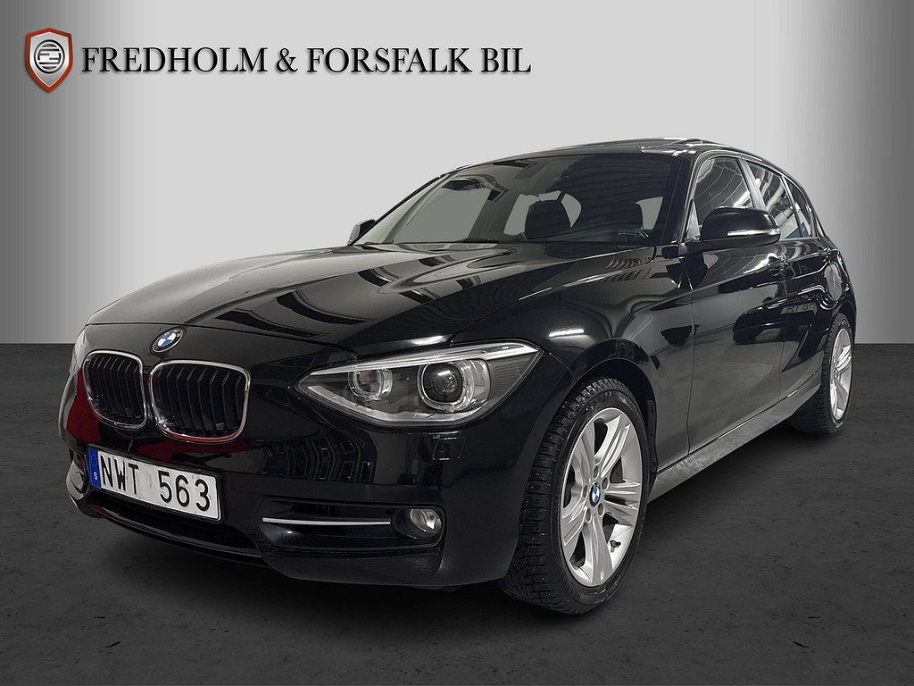 BMW 125 i 218HK FRI HEMLEVERANS! Aut 5dr Taklucka 10600Mil Sv-Såld!