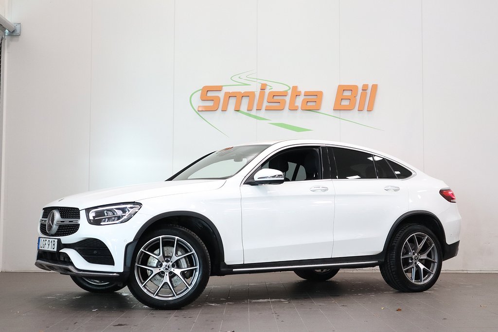 Mercedes-Benz GLC 300 de Coupé 4M AMG PANO COCKPIT 360° MOMS 306hk