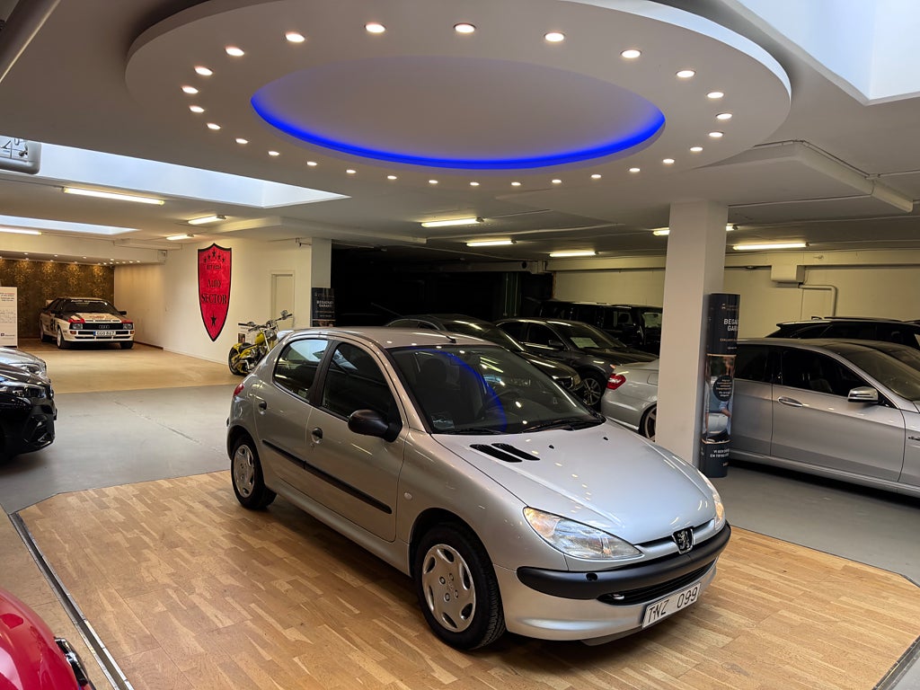 Peugeot 206 5-dörrar 1.4 TipTronic XT (automat)! Ej rost. 1 ägare