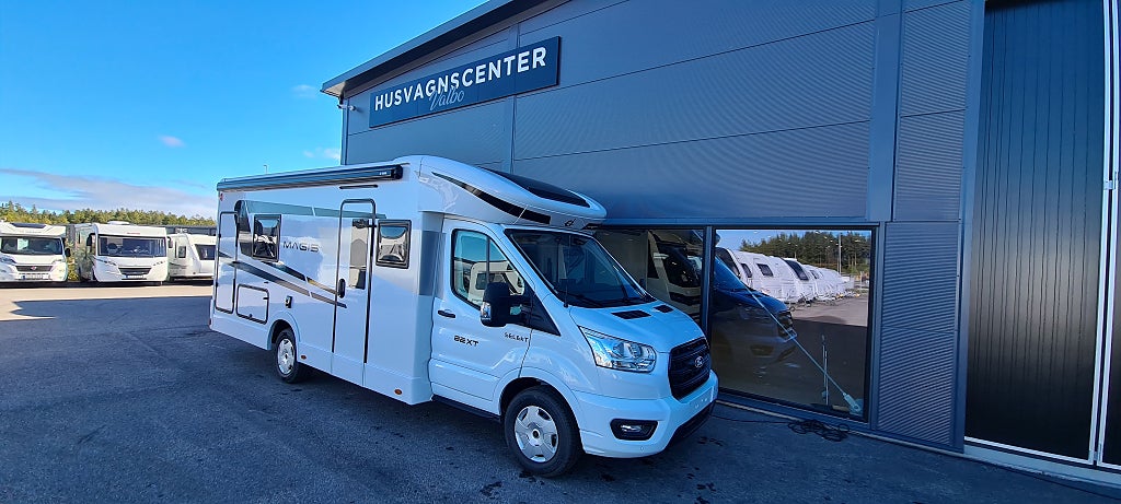 Ci 82 XT Magis Ford "Alde + Solceller, Markis, långbädd, automat"