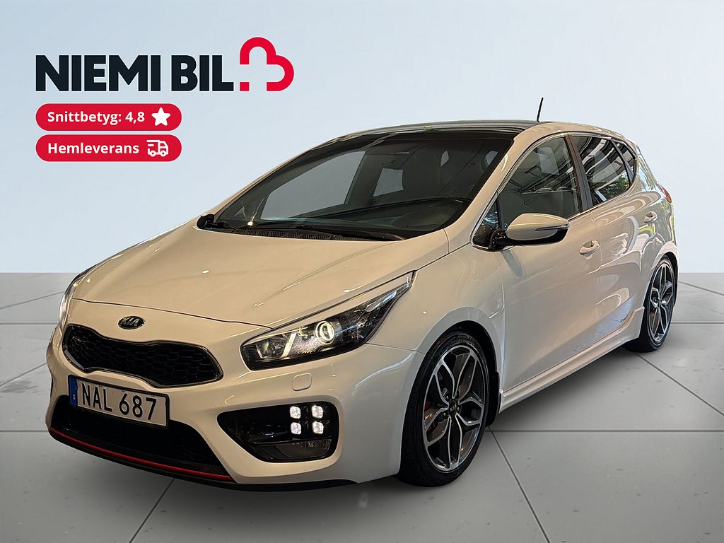 Kia Ceed cee'd GT 1.6 Dragkrok/Pano/Kamera/S&V-hjul/Rattvärme