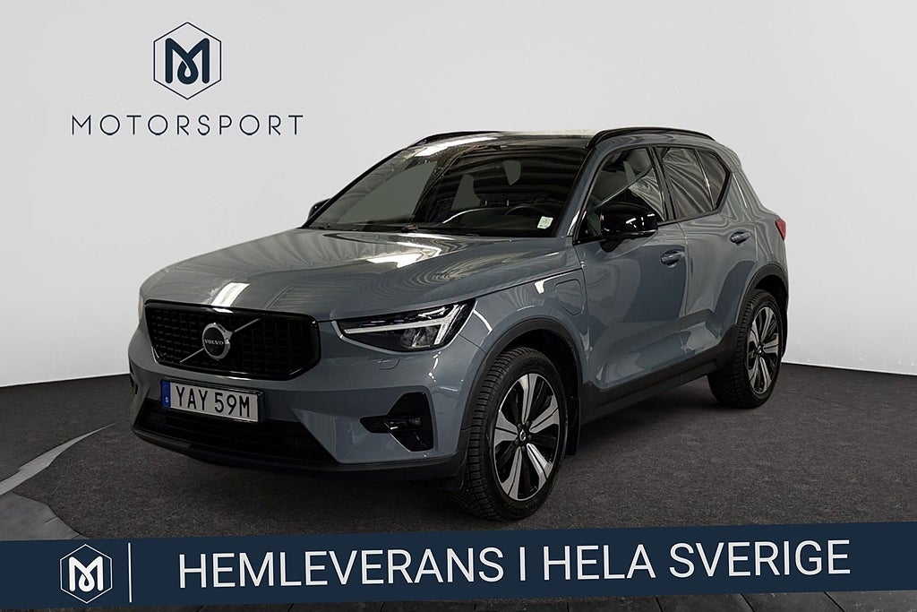 Volvo XC40 Recharge T4 211hk Plus Dark Drag 360-Kamera Elstolar