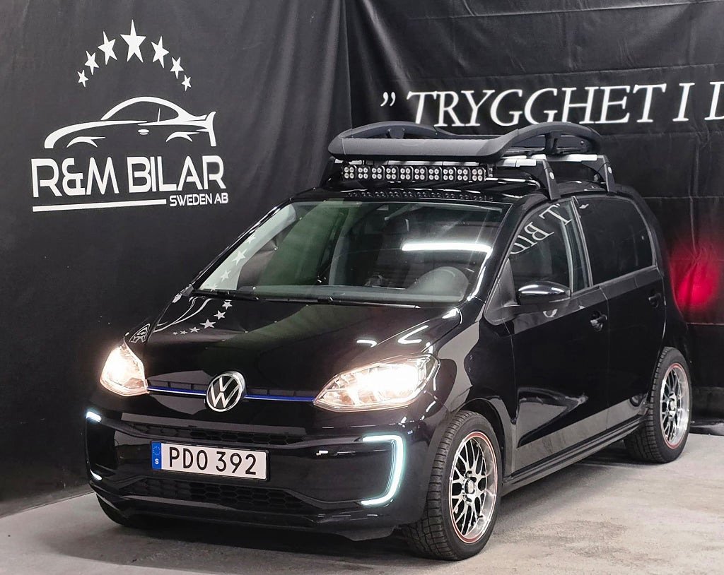 Volkswagen e-up! 1 ägare, Kamera, Takkorg, Blå-tand, P-sens, MOMSBIL!!!
