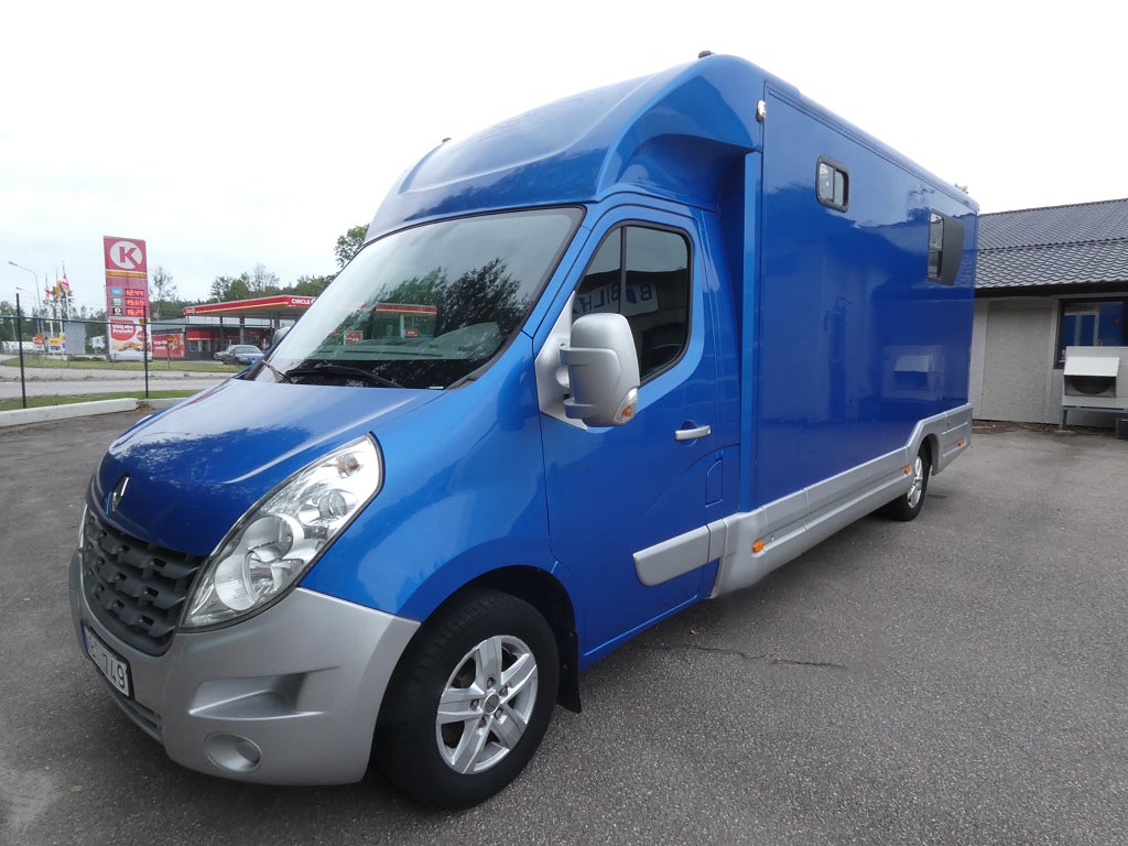 Renault master Hästtransport 2.3 dCi 
