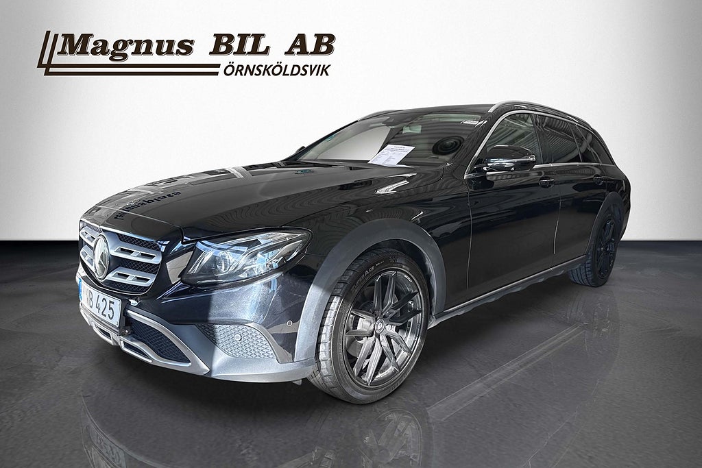 Mercedes-Benz E 220d 4MATIC AllTerrain Aut Widescreen D-värm Drag 360°  2017 till salu hos Magnus Bil