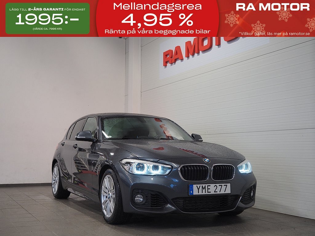 BMW 118 i 136hk Steptronic M-Sport | PDC | Bluetooth | 