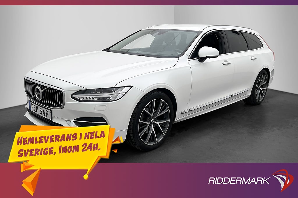 Volvo V90 T4 Inscription VOC Värmare HUD 360° Drag CarPlay