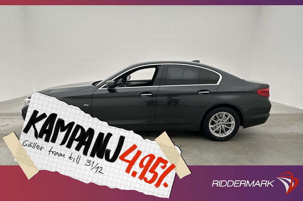 BMW 520 d 190hk xDrive Sport Line B-Kamera 4,95% Ränta