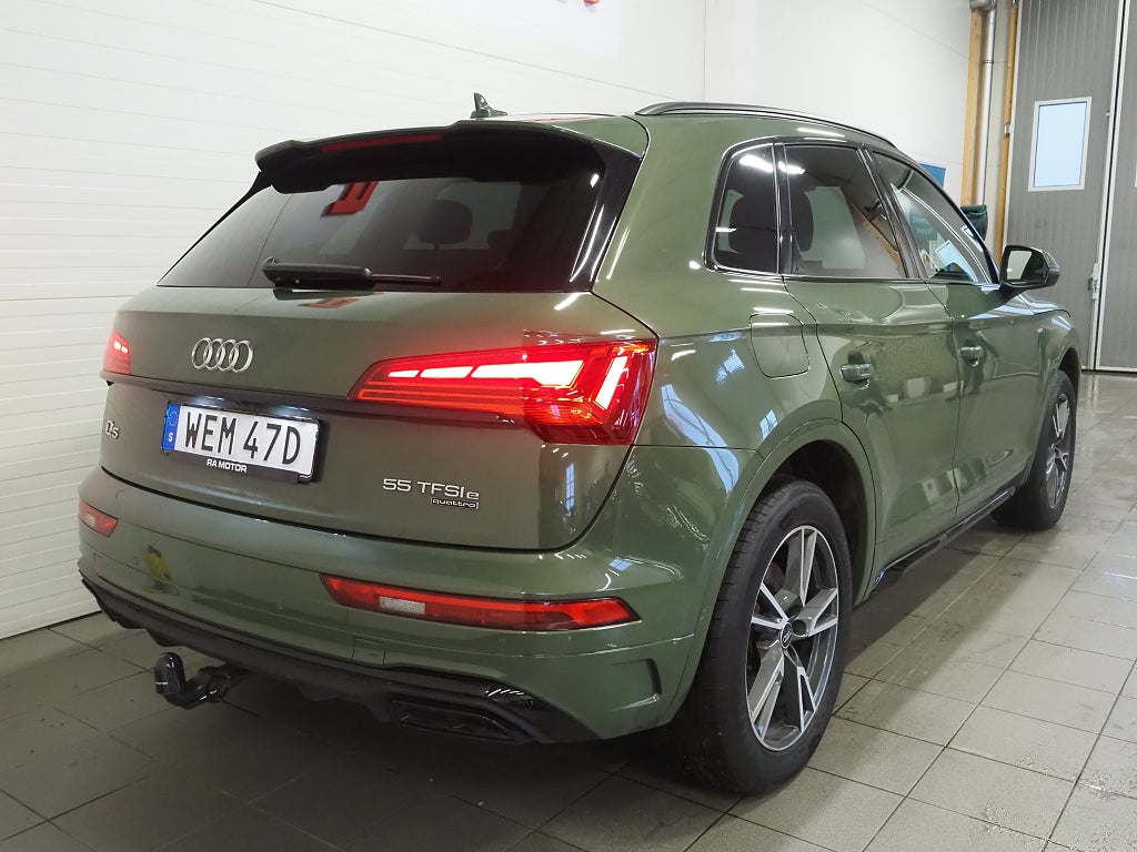 Audi Q5 55 TFSI e 367hk quattro S-Line |Drag|Kamera|
