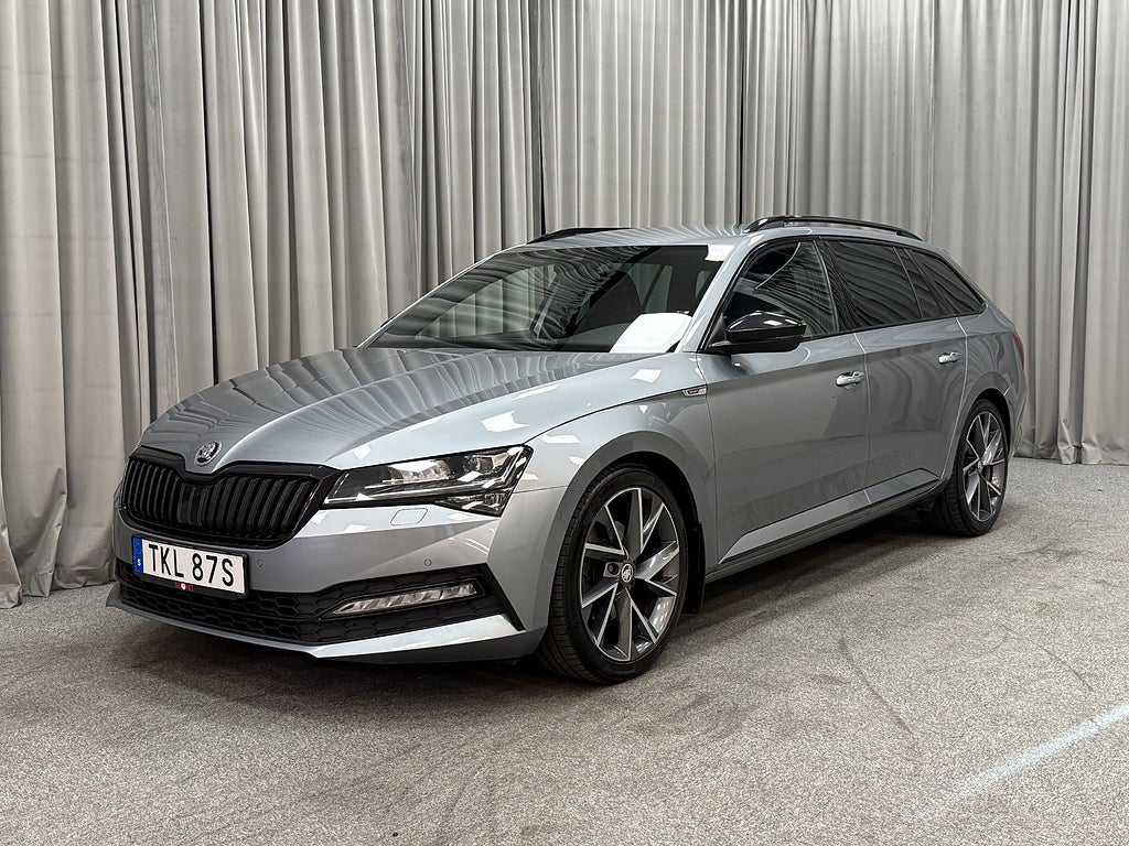 Skoda Superb 2.0 TDi 190HK SportLine Business Edition 4x4 Kombi Aut