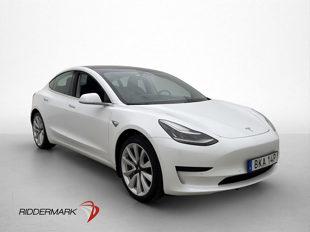 Tesla Model 3 Standard Range Plus Autopilot Svensksåld