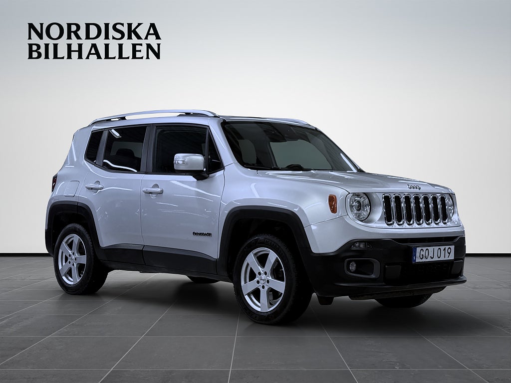 Jeep Renegade 2.0 CRD 4WD Limited Läder Nav Backkamera