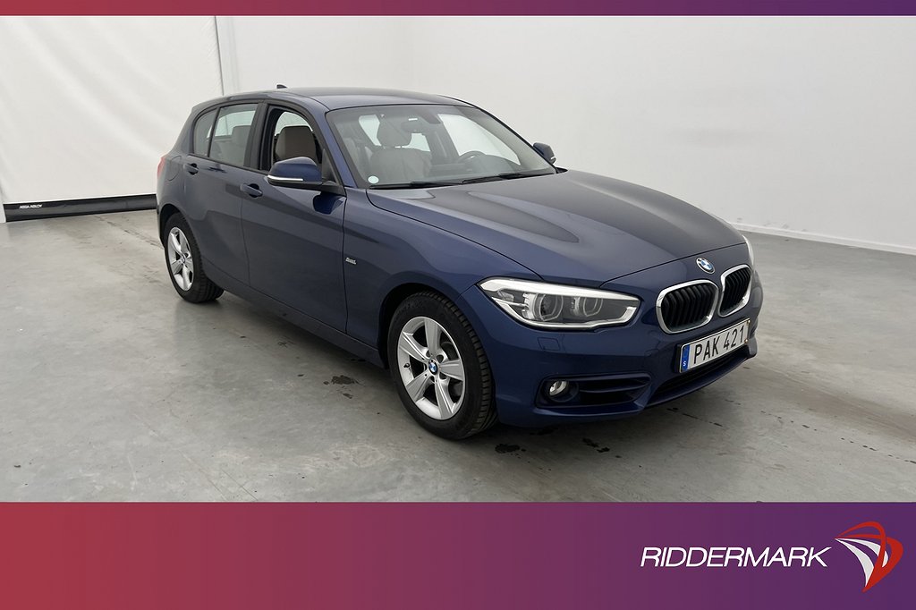 BMW 118 d xDrive 150hk Sport line Skinn El-Stolar P-Sensorer