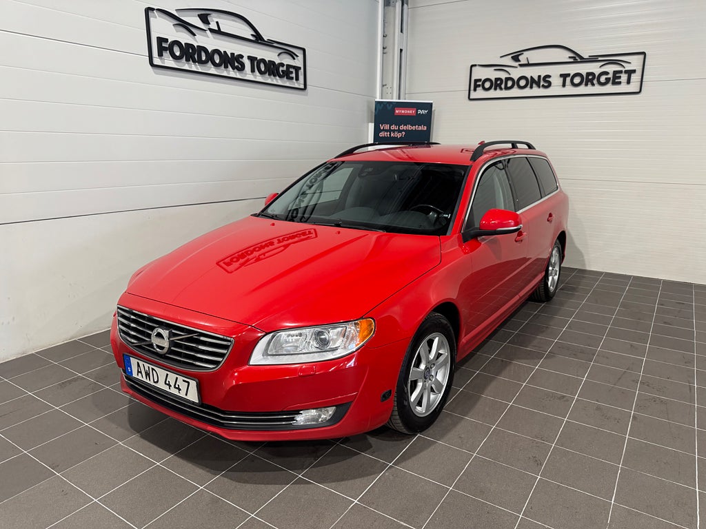 Volvo V70 D4 AWD Geartronic|Skinn|Drag|Värmare|Ny Kamrem