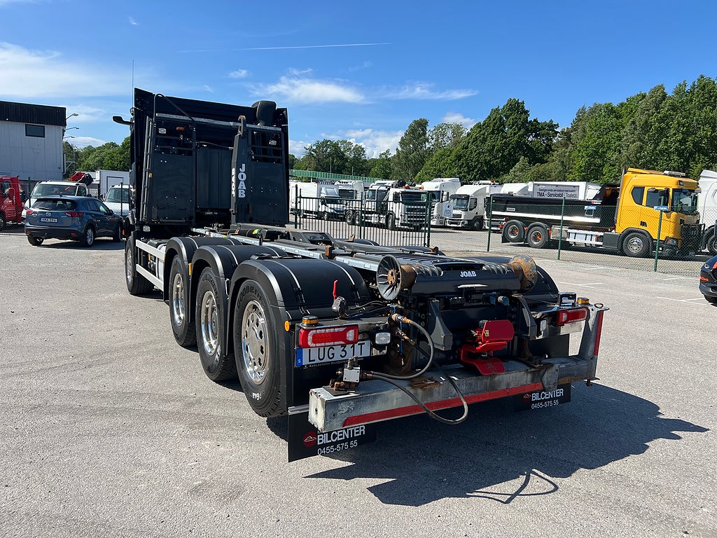 Mercedes-Benz Arocs 3251 Tridem Lastväxlare, Fullt Plogutrustad