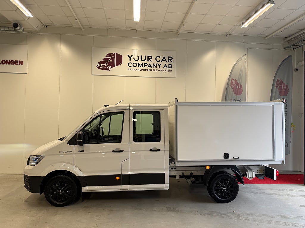 MAN TGE 3.180 4X4 Dubbelhytt 6-sits L3 Chassi Toronto Skåp 