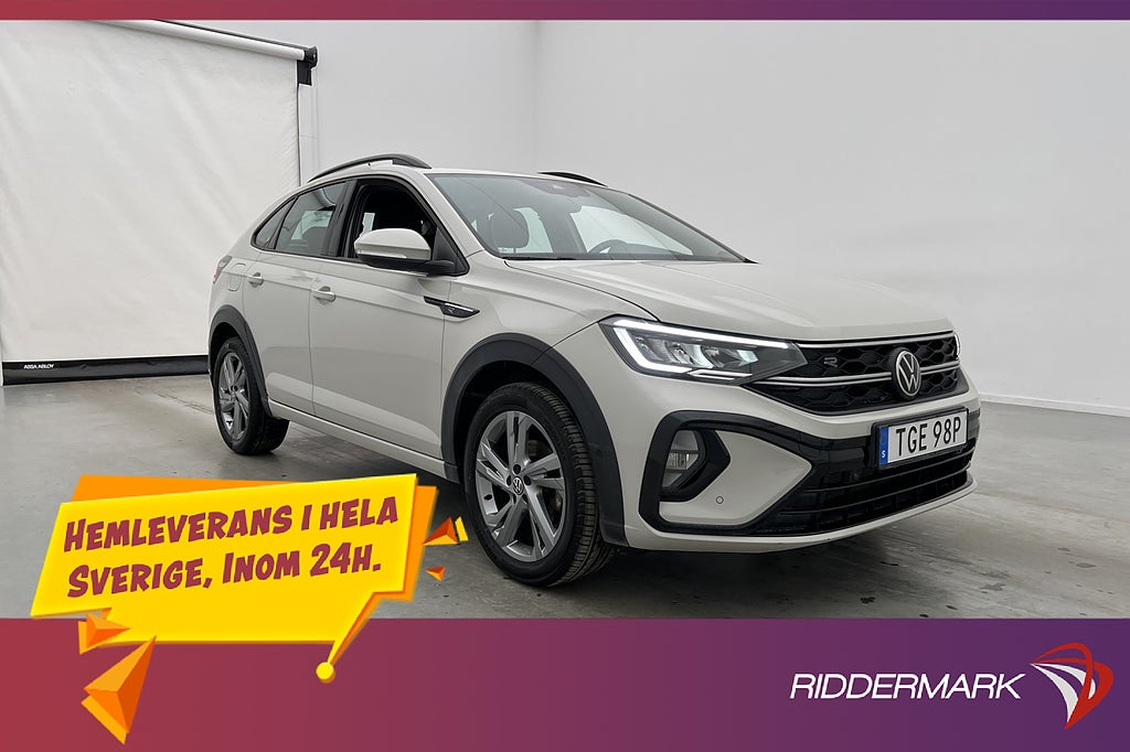 Volkswagen Taigo 1.5 TSI 150hk R-Line Cockpit Döda-Vinkel
