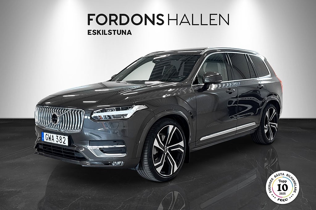 Volvo XC90 B5 AWD Ultimate /B&W /Luft /22" /Orrefors /Moms /7-sits