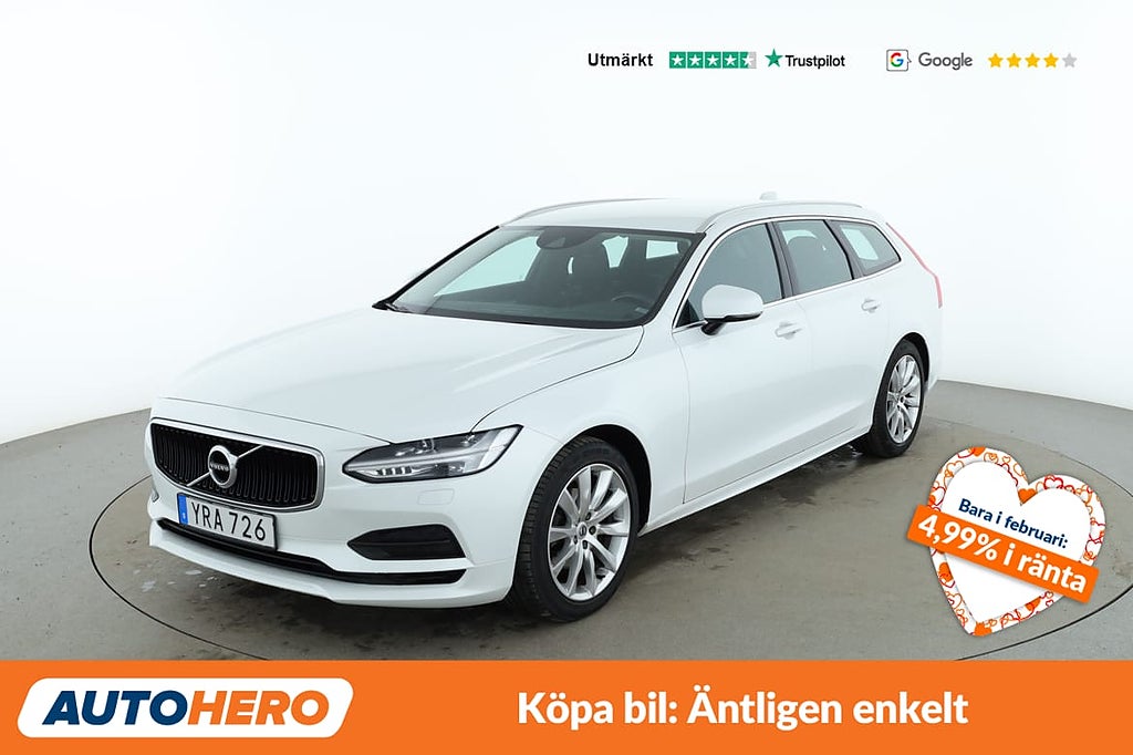 Volvo V90 D4 Momentum / VOC, Värmare, CarPlay, Dragkrok